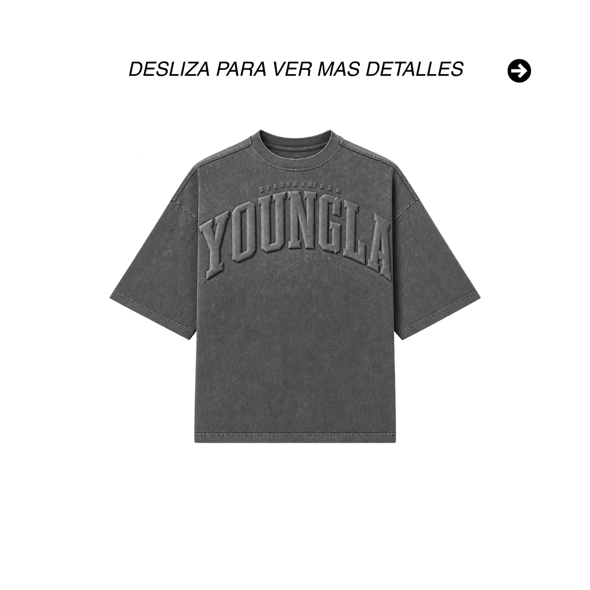 PLAYERA OVERSIZED YOUNGLA