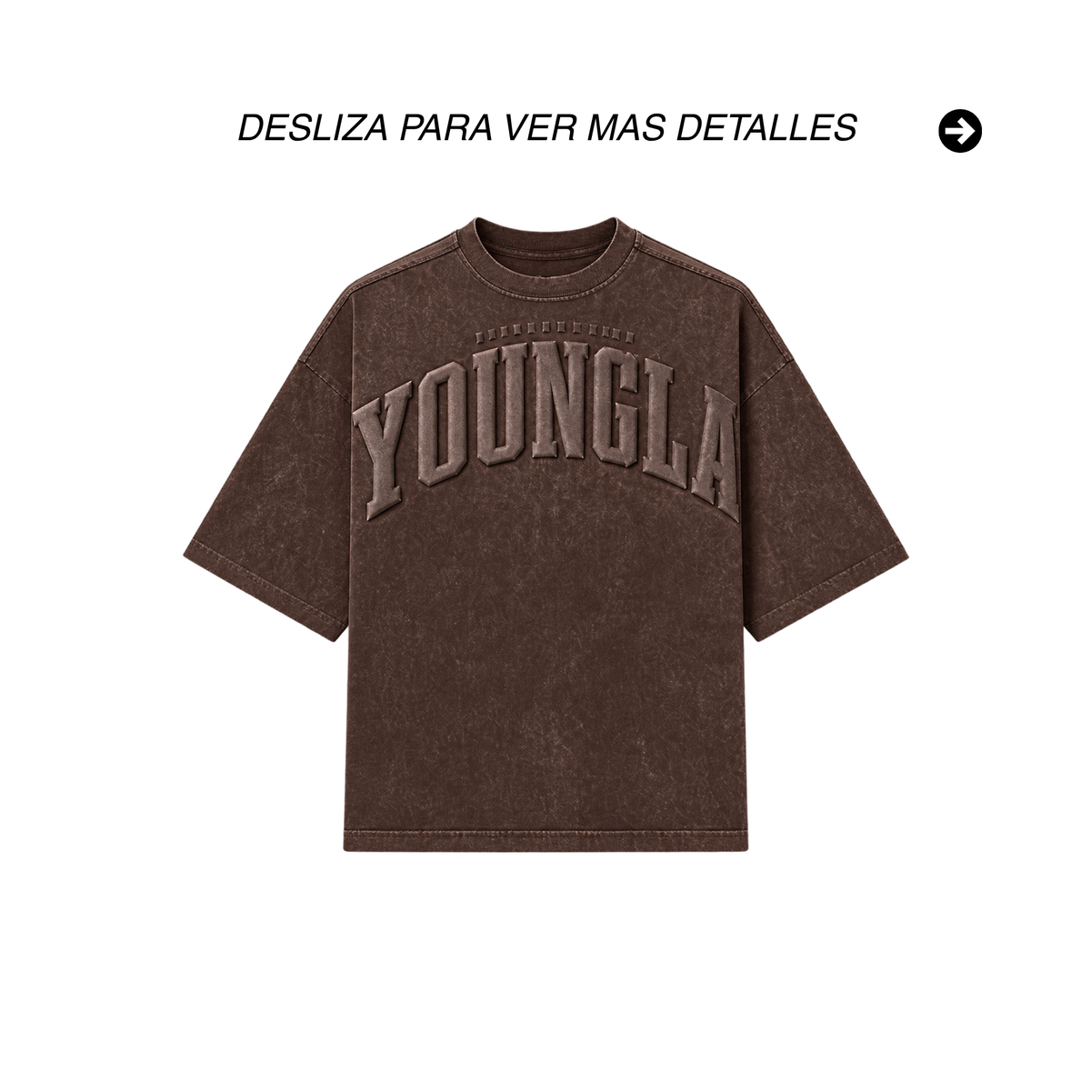PLAYERA OVERSIZED YOUNGLA