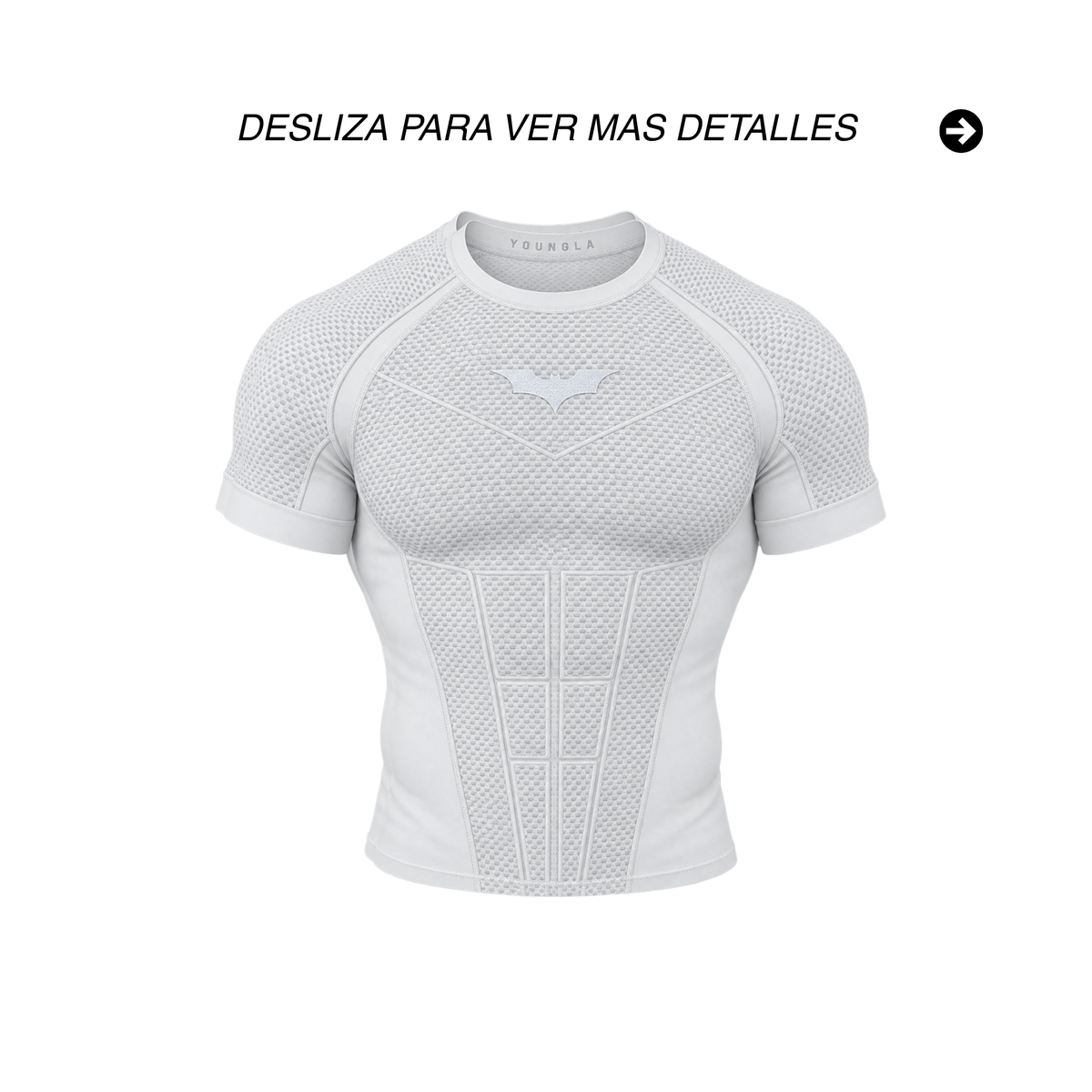PLAYERA DE COMPRESIÓN BATMAN ARMOR