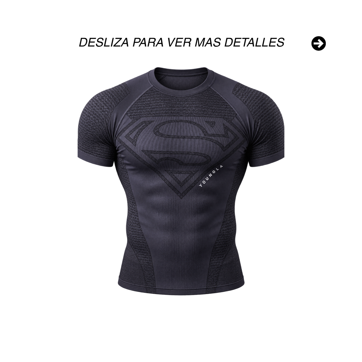 PLAYERA DE COMPRESIÓN SUPERMAN