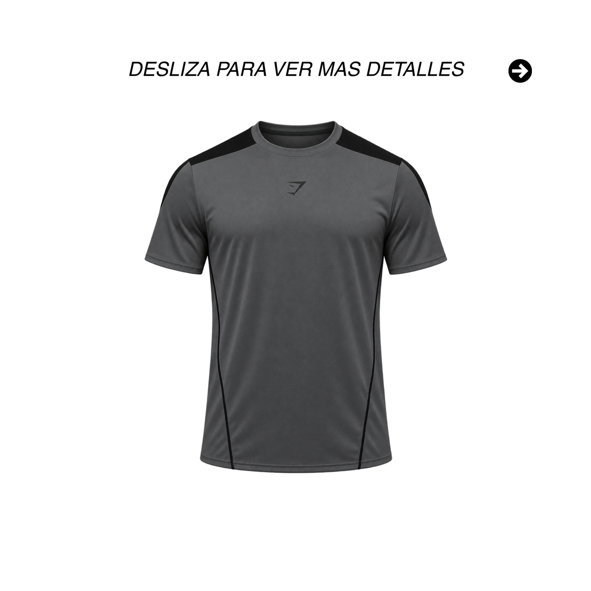 PLAYERA GYMSHARK PERFORMANCE