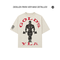 PLAYERA OVERSIZED YOUNGLA GOLD’S GYM