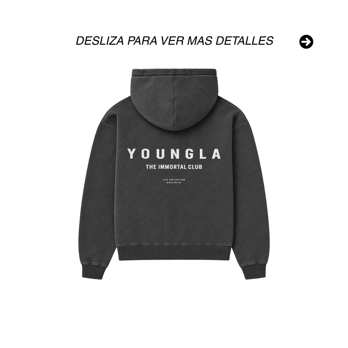 HOODIE YOUNGLA THE IMMORTAL CLUB