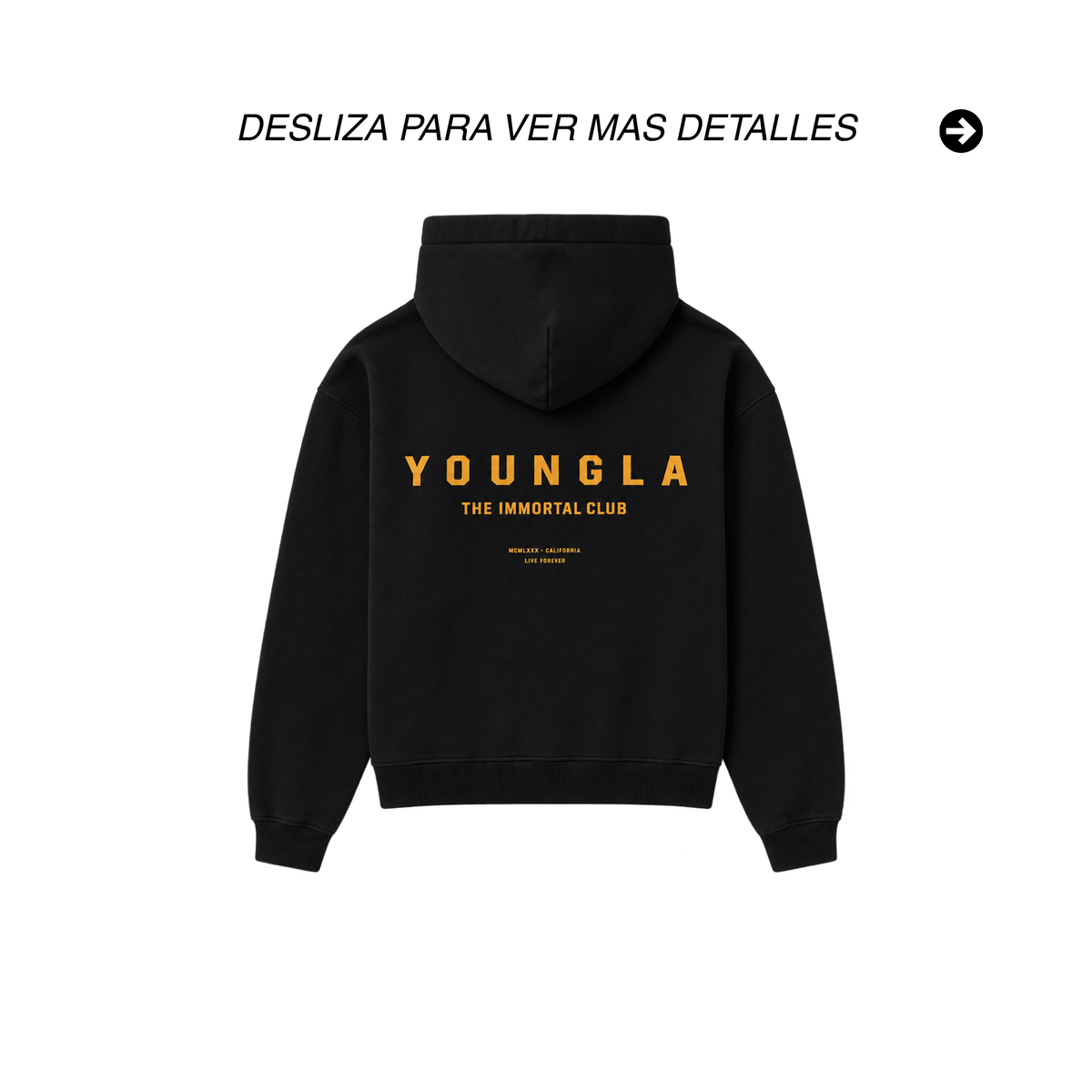 HOODIE YOUNGLA THE IMMORTAL CLUB