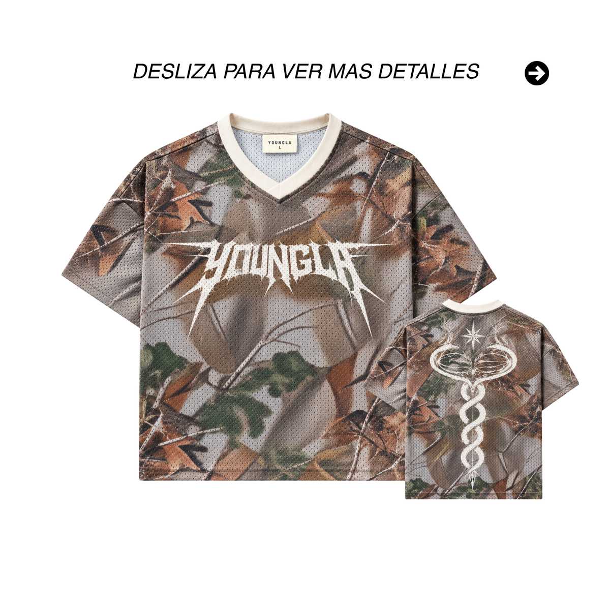 JERSEY YOUNGLA GOTHIC CAMO