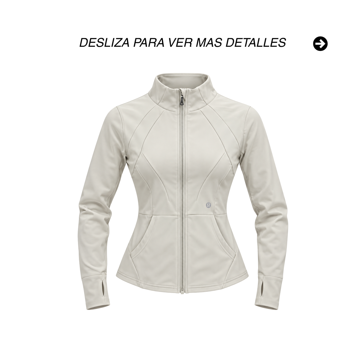 CHAMARRA ZIP LULULEMON